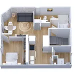 Appartamento - Quartier Des Docks Au Calme - T3 Entièrement Rénové *