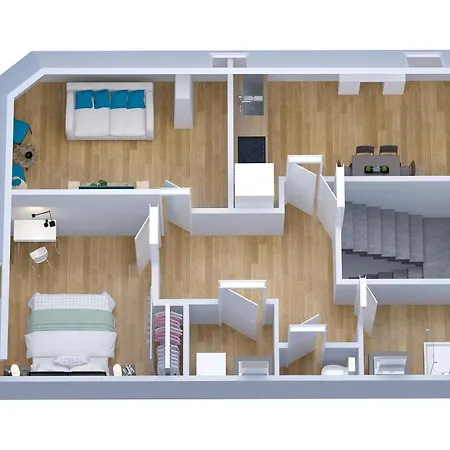 Appartamento - Quartier Des Docks Au Calme - T3 Entièrement Rénové Le Havre